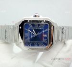Japan Grade Cartier Watches Santos De Blue Dial 39mm or 35mm